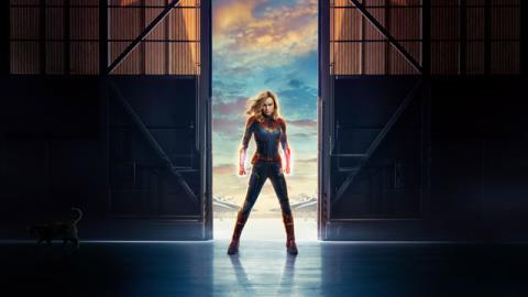 Ensemble de fonds décran Captain Marvel haute résolution pour ordinateurs