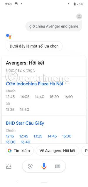 Commandes utiles de l'Assistant Google vietnamien que vous pouvez utiliser