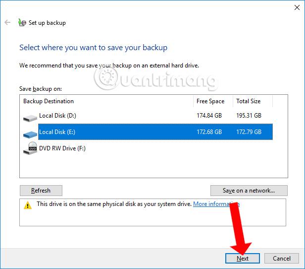 Come eseguire il backup automatico su Windows 10