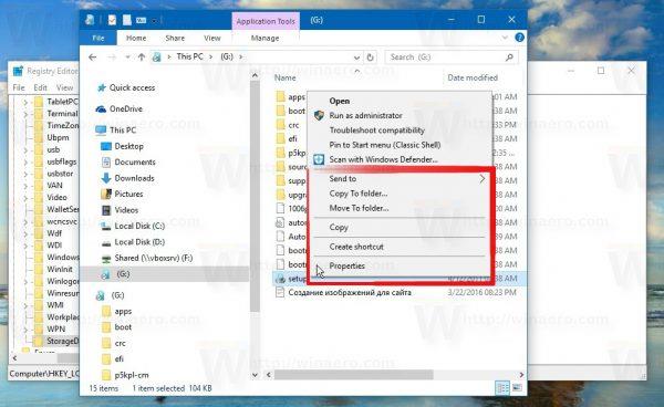 Activer le mode de protection en écriture USB sous Windows 10