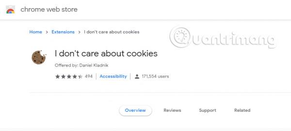 Comment masquer les avis d'acceptation des cookies sur les sites Web