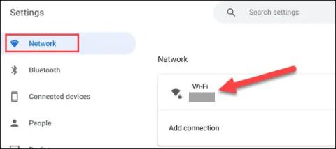 Как забыть/удалить сеть Wi-Fi на Chromebook