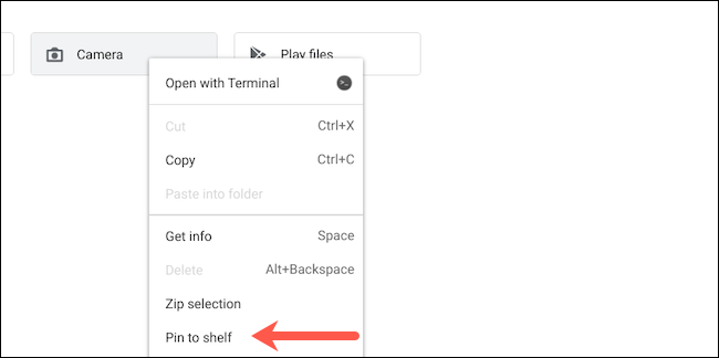 Comment épingler des fichiers ou des dossiers dans la « barre des tâches » de votre Chromebook