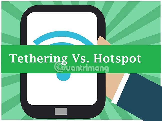 Differenza tra Tethering e Hotspot