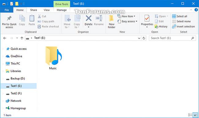 Windows 10でミュージックフォルダーの場所を移動する方法