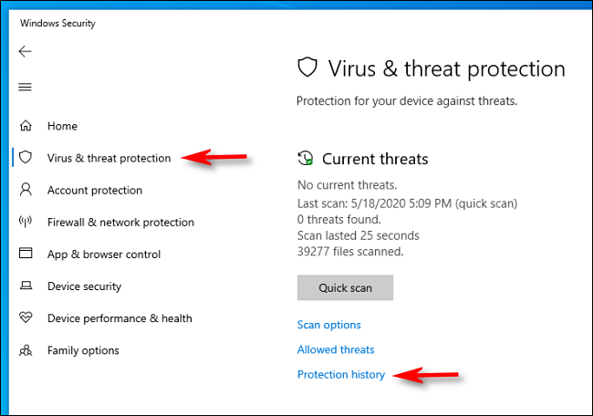 Comment voir quels logiciels malveillants Windows Defender a trouvé sur votre PC