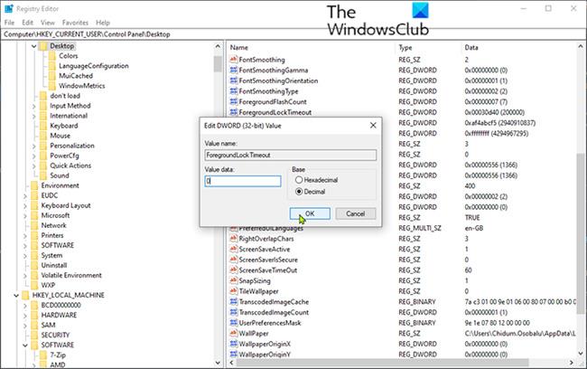 Windows 10에서 Alt+Tab이 작동하지 않는 문제 수정