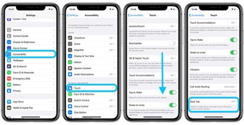 Comment utiliser la fonction back tap sur iOS 14