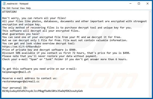 Comment supprimer le ransomware Moba du système d'exploitation