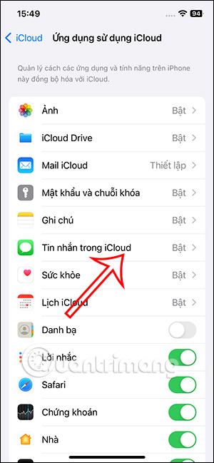 iPhone에서 iCloud에 메시지를 동기화하는 방법에 대한 지침