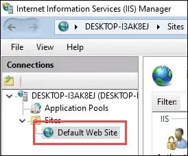 Installer et configurer un site Web dans IIS sous Windows 10