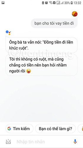 Google Assistant 的酷炫名言