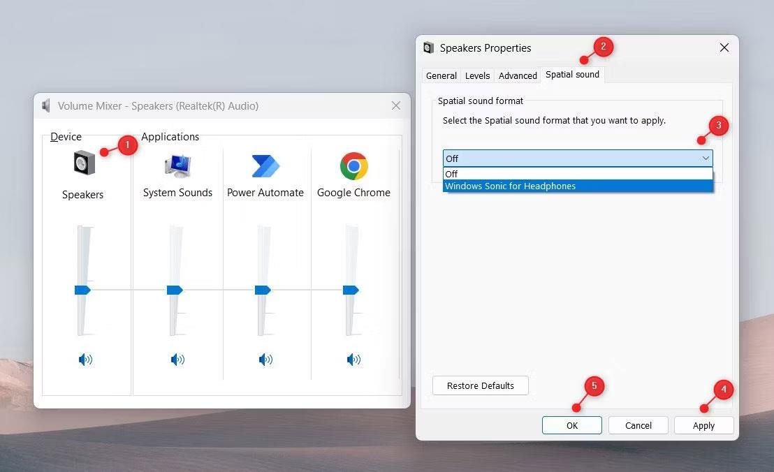 Comment activer Spatial Sound dans Windows 11