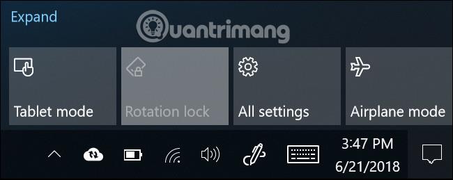 Comment désactiver la rotation automatique de l'écran dans Windows 10