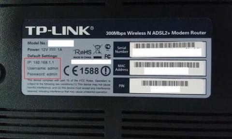 Adresses de connexion du modem TP Link populaires