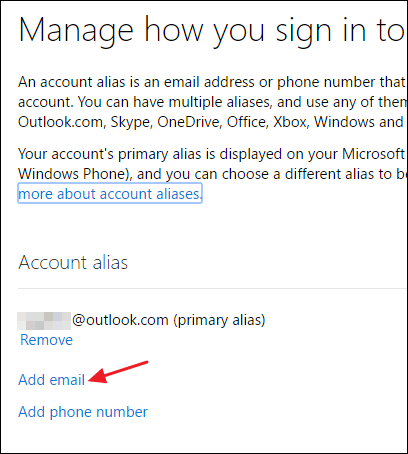 Come modificare l'indirizzo email principale per un account Microsoft