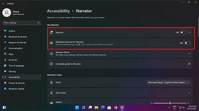 Comment désactiver le Narrateur sur Windows 10/11