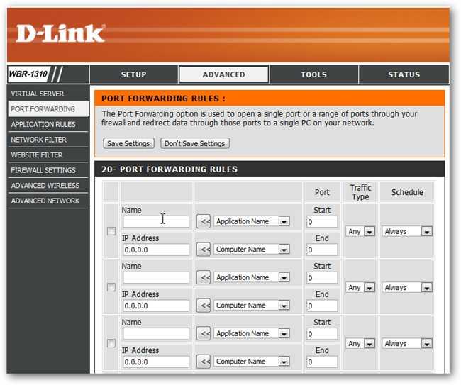 6 étapes simples pour installer la redirection de port sur le routeur