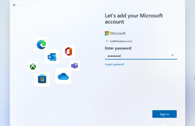 Come installare Windows 11 senza Internet, installa Windows 11 senza account Microsoft