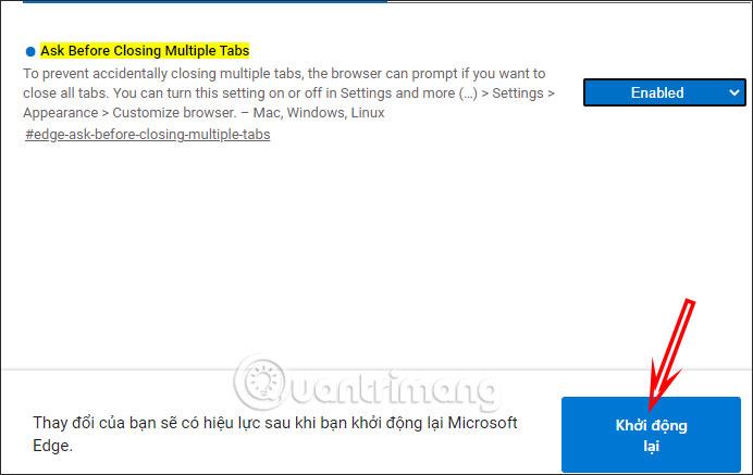 Microsoft Edge에서 여러 탭을 닫으라는 메시지를 활성화하는 방법