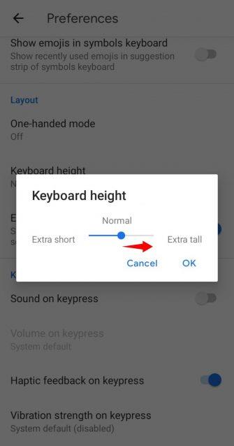 4 icônes et un grand clavier pour Android adapté aux personnes âgées