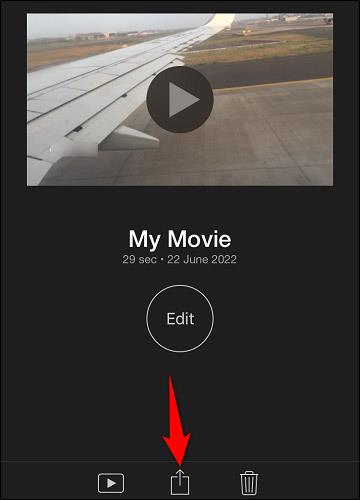 iPhone 上のビデオを iMovie アプリケーションと結合する方法