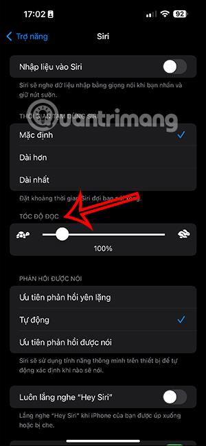 Comment régler la vitesse de parole de Siri sur iPhone