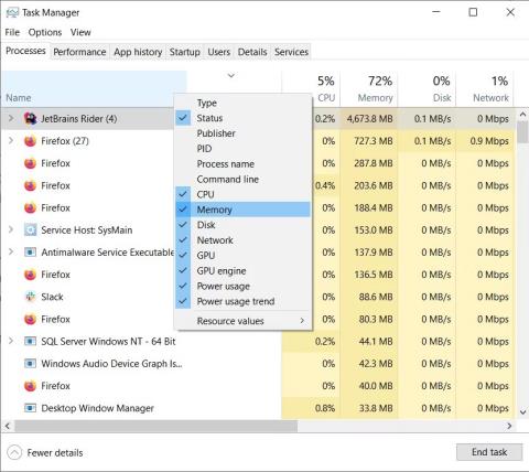 Come risolvere il problema di troppi processi in background in esecuzione su PC Windows