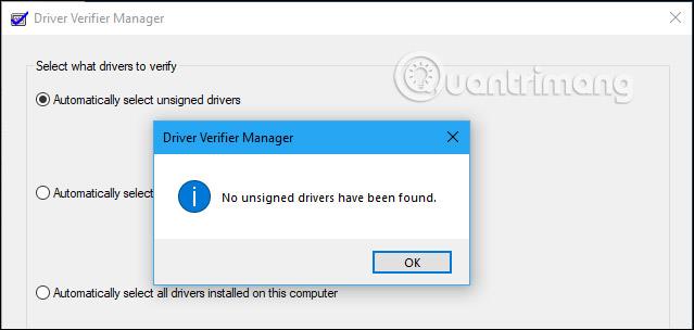 Ulteriori informazioni su Driver Verifier in Windows 10