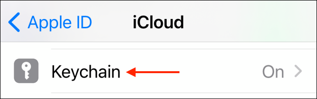Как отключить/включить iCloud Keychain (функция сохранения пароля) на iPhone
