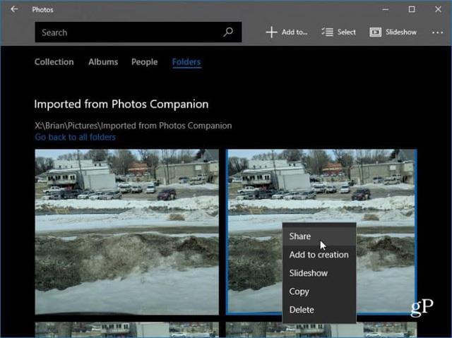 如何使用 Photos Companion 將照片和影片從手機傳輸到 Windows 10 計算機