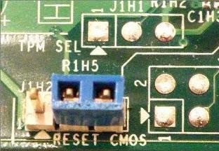 CMOSをリセットする方法