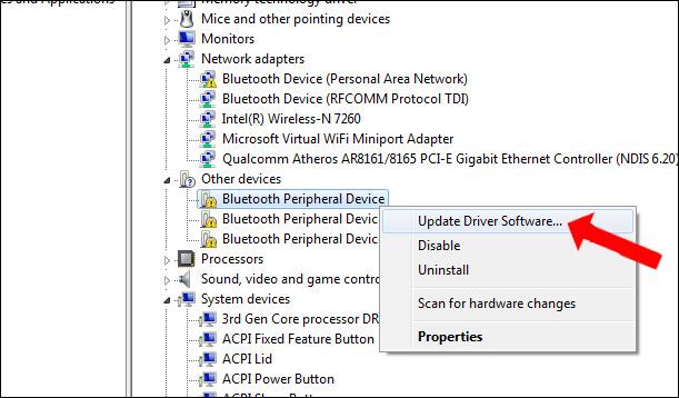 Comment réparer l’erreur de pilote de périphérique Bluetooth introuvable sous Windows