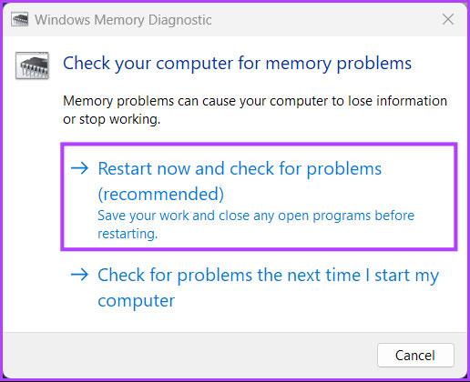 Comment utiliser l'outil de diagnostic de la mémoire sous Windows 11