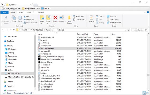 Vous ne trouvez pas l’outil Snipping sur Windows 10 ? Voici comment y remédier