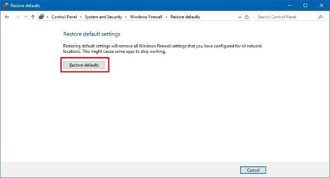 Istruzioni per la gestione e la risoluzione dei problemi del firewall in Windows 10