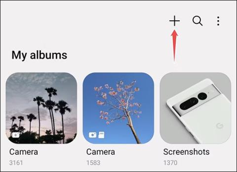 Istruzioni per creare album condivisi su Samsung