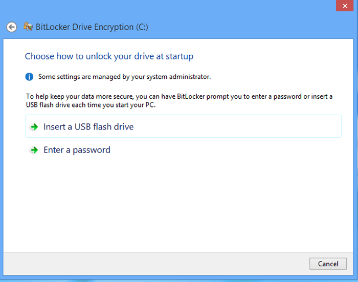 Come utilizzare BitLocker per crittografare i dati su Windows 8