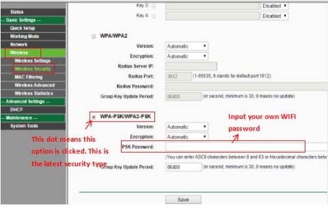 Comment changer le mot de passe WiFi TP-Link ?