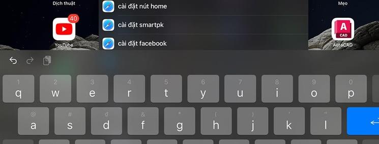 So aktivieren Sie Tastenbewegungen auf dem iPad für schnelles Tippen