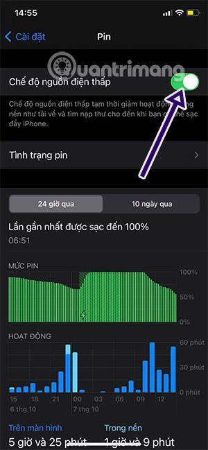 Qu'est-ce que l'icône de la batterie dorée de l'iPhone, comment éteindre la batterie dorée de l'iPhone