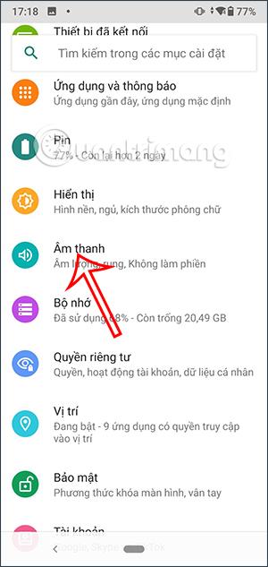 Instructions pour désactiver le retour haptique du système sur Android