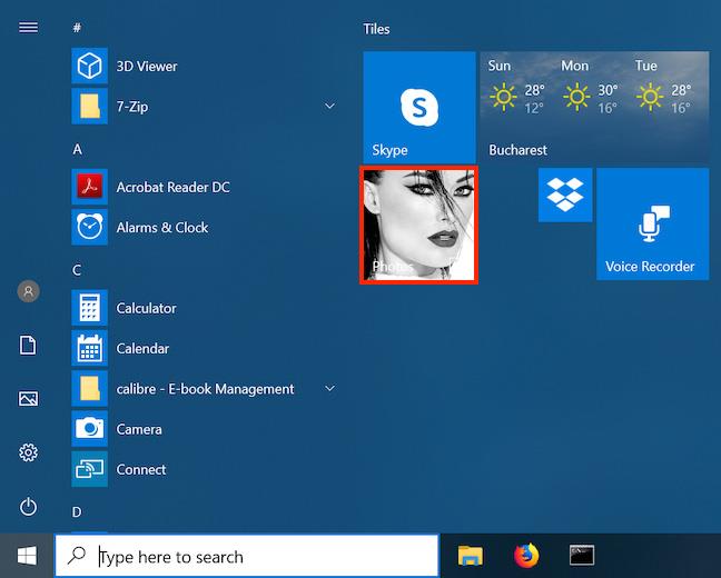 Come aprire l'app Foto su Windows 10