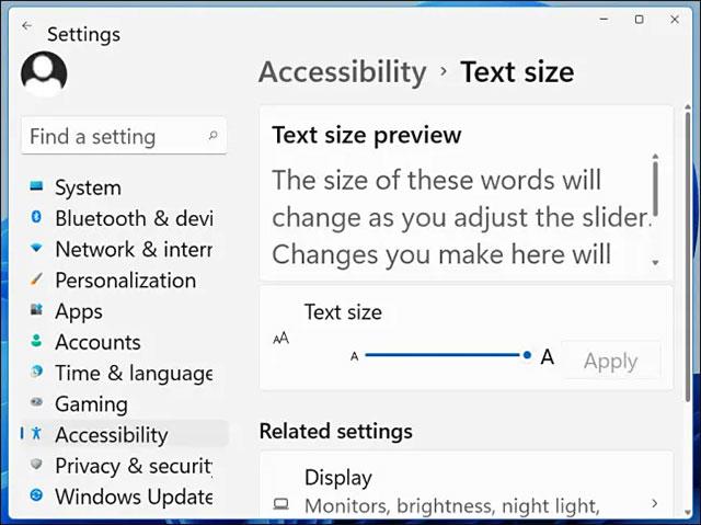 So ändern Sie die Schriftgröße unter Windows 11