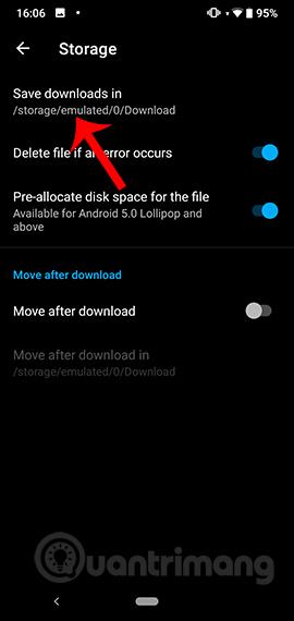 Come utilizzare Download Navi per scaricare file su Android