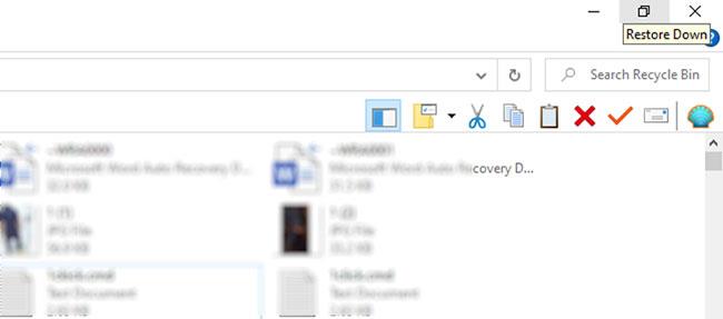 4 façons de restaurer des fichiers depuis la corbeille sous Windows 10