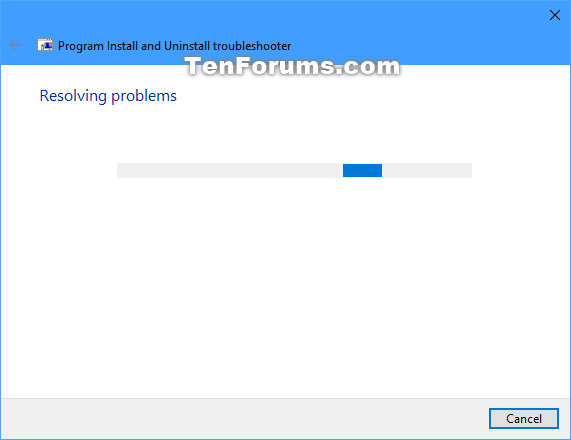 Windows에서 프로그램 설치 및 제거 문제 해결사를 다운로드하고 사용하는 방법