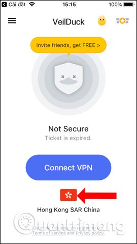 Comment utiliser l'utilitaire VPN VeilDuck