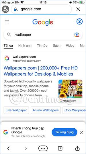 Comment définir Google comme moteur de recherche sur Edge iPhone