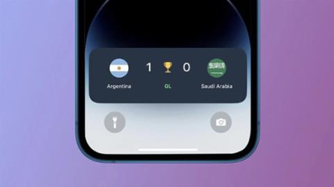 Forza Football : suivez les résultats de la Coupe du monde sur lécran de verrouillage de liPhone